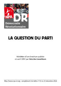 la question du parti